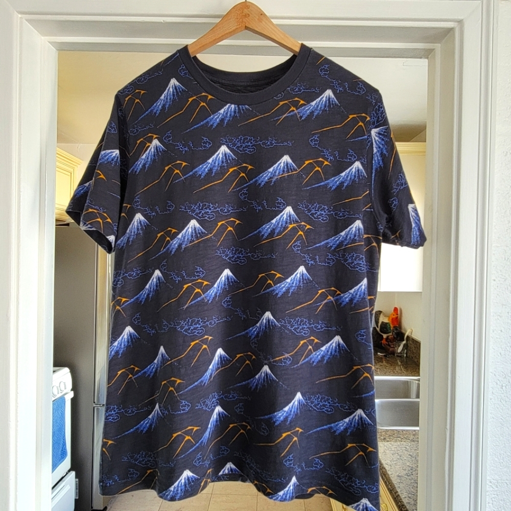 Uniqlo Hokusai Blue Men's T-shirt